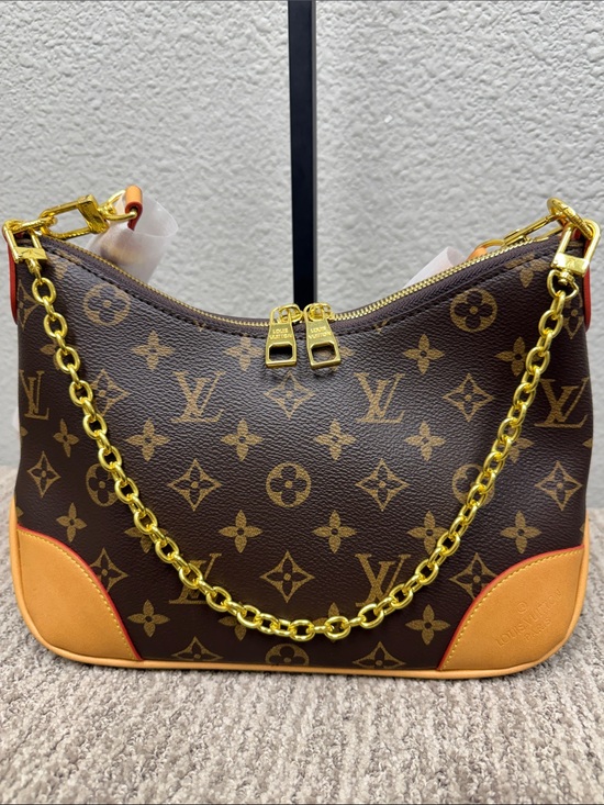 Source Unknown Handbags - Source Unknown LV Brown Monogram Boulogne PM